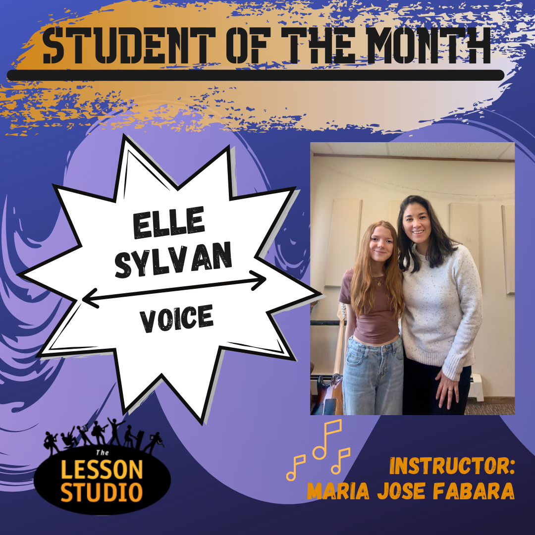 The Lesson Studio, Student of the month, Eva Stanton