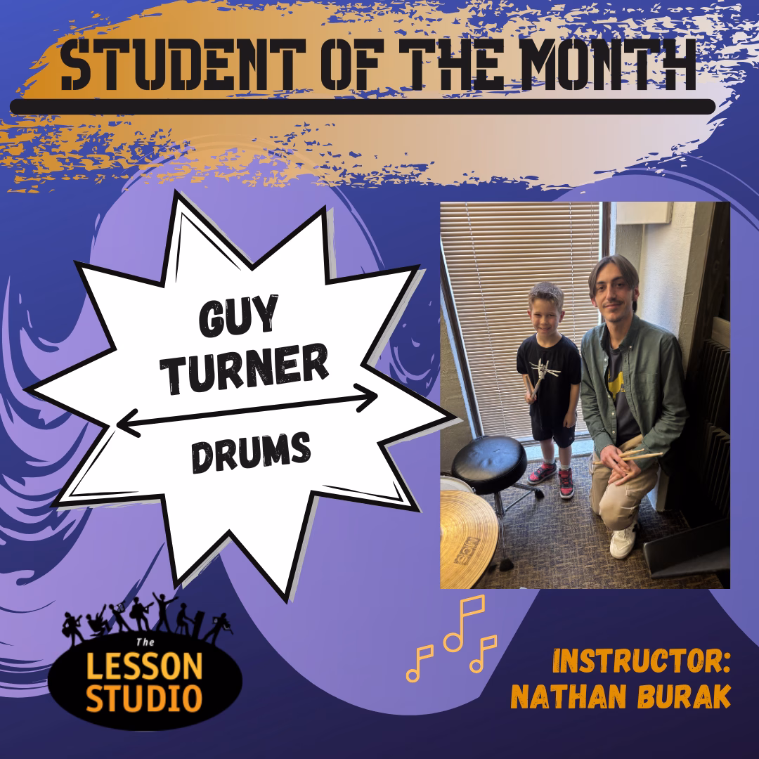 Student of the Month Guy Turner