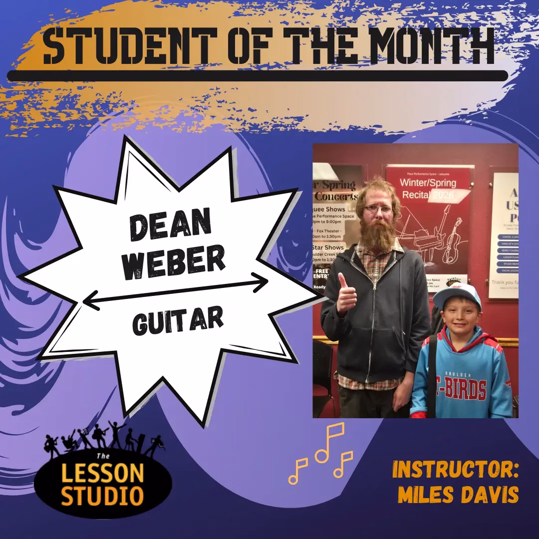 Student of the Month Guy Turner