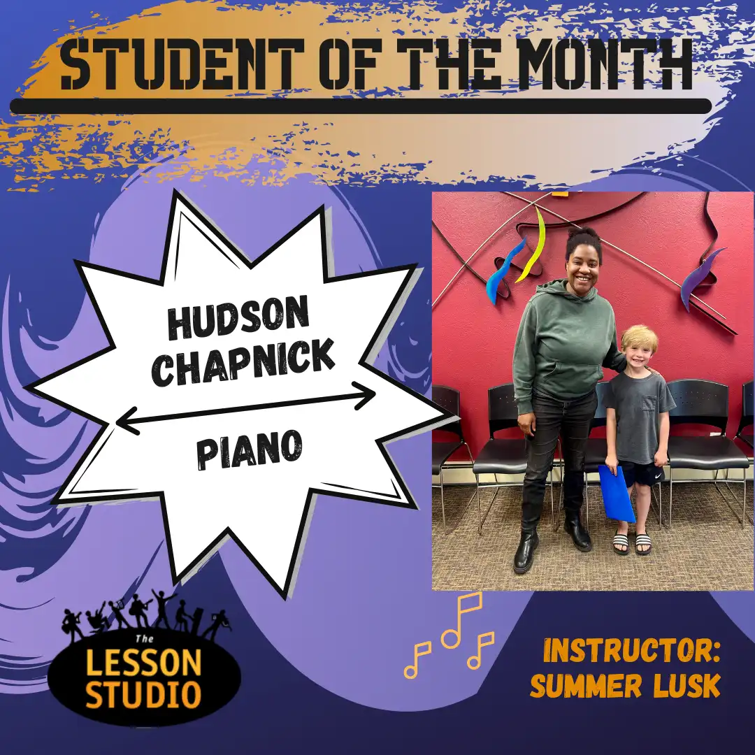 hudson Student of the Month Guy Turner