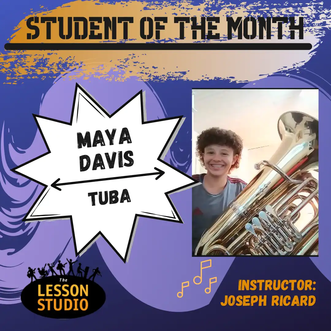 maya Student of the month Peter Horton
