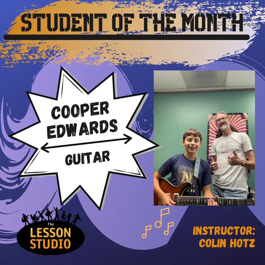 Student of the Month Guy Turner